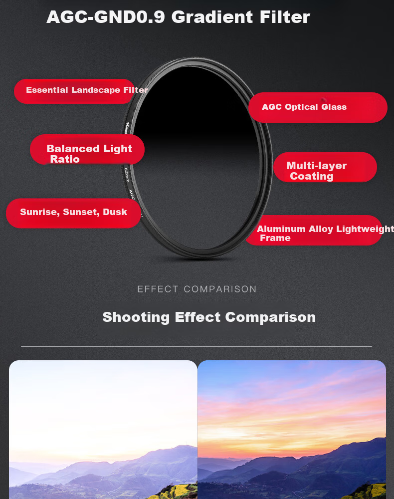Kase 67mm Filter Set, DSLR And Mirrorless Camera Lens Photography Kit, Including CPL Polarizing Filter + Adjustable ND Filter + Portrait Soft Black 1/4 Filter 7