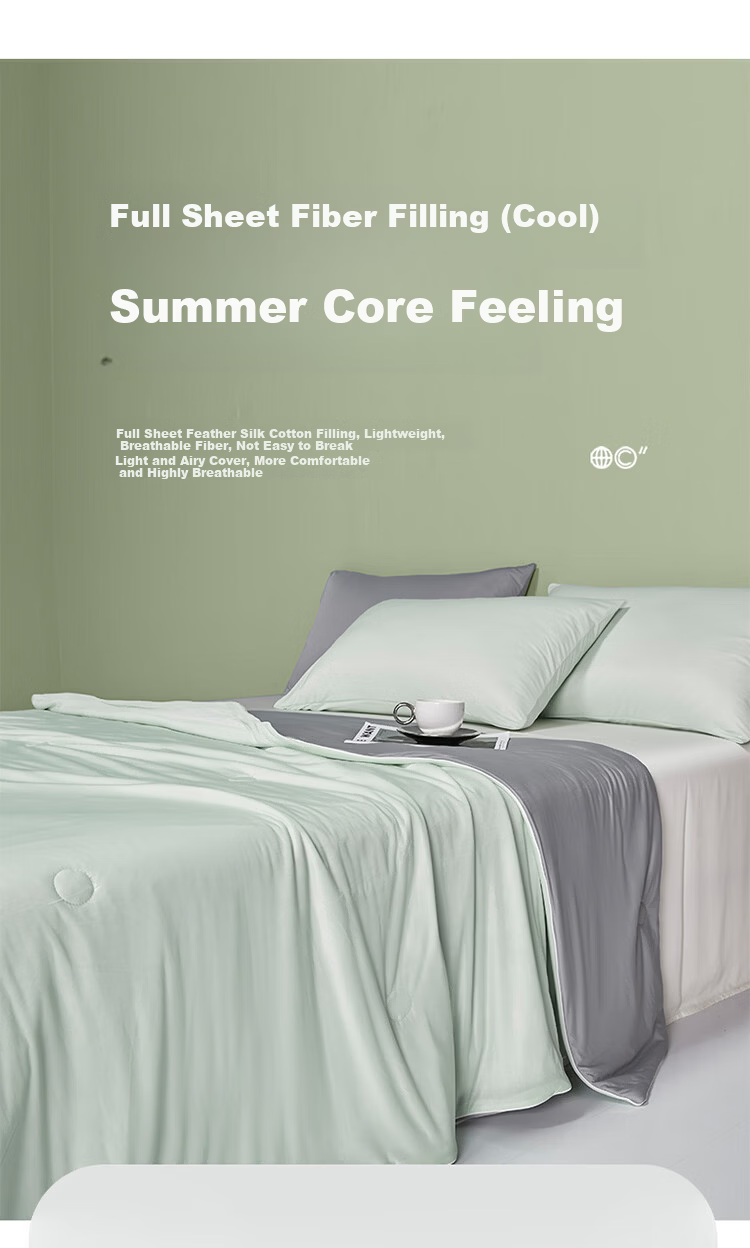 Miiow Cat Class A Cooling Air Conditioning Quilt Summer Thin Washable Cooling Blanket 2.0m*2.3m Cooling Value 0.29 10
