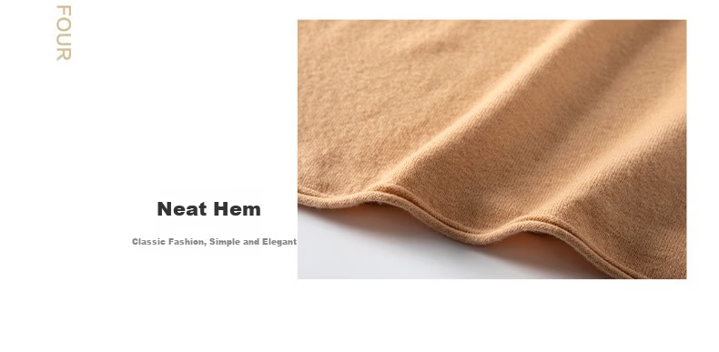 Hengyuanxiang 100% Pure Wool Women's Sweater Autumn Winter Turtleneck Thin Fashion Casual Knitwear Versatile Base Shirt Top 28