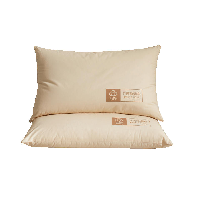Hodo All-Cotton Pillow, Cervical Pillow for Adults, Sleeping Pillow, Hotel Pillow, Neck Support Pillow, 48*74cm Medium Pillow, One Piece