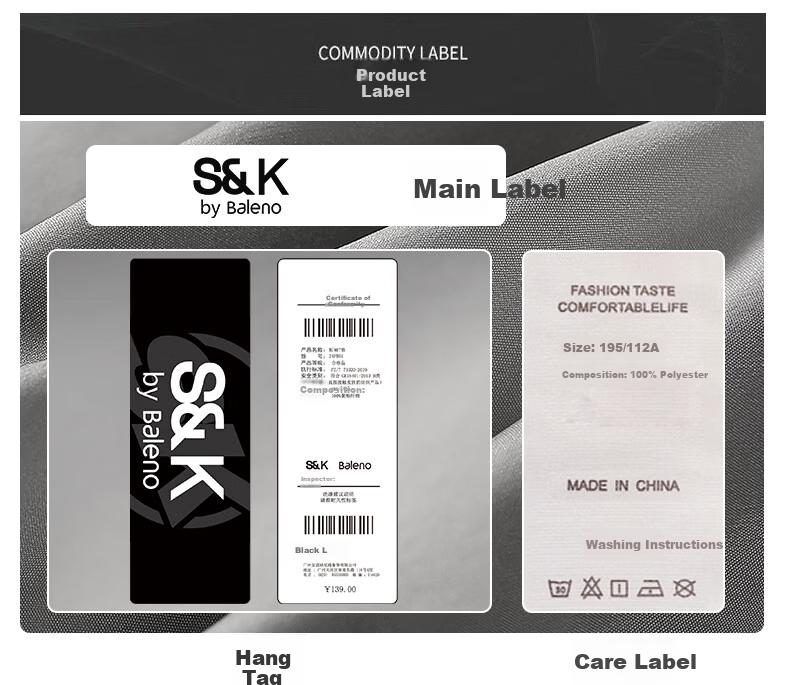 Baleno S&K Series Short-Sleeve Polo Shirt for Men, Summer Casual Versatile Breathable Half-Sleeve Trendy Loose Simple Couple's Top 7