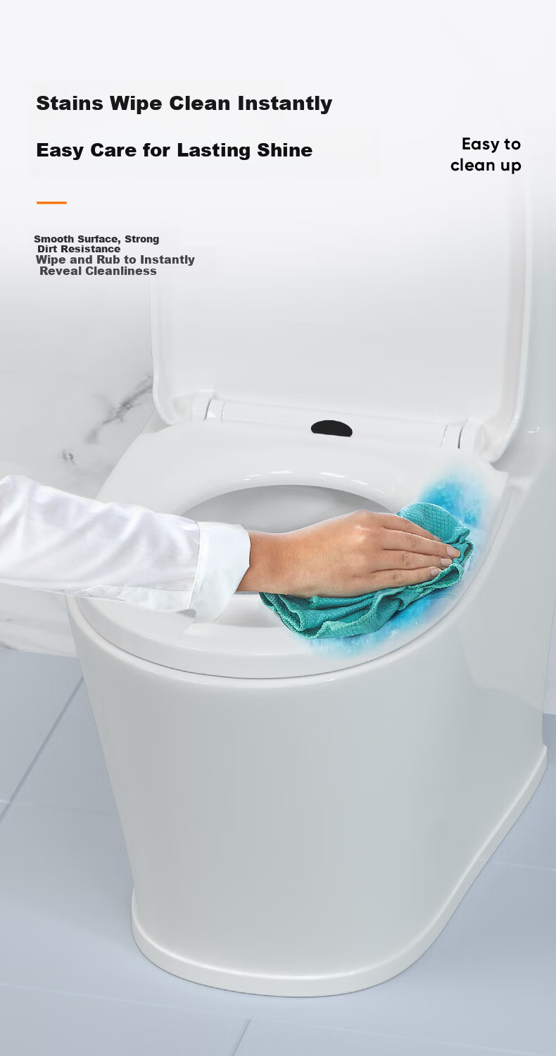 Muvi Universal U-Shaped Enlarged Toilet Seat Cover Thickened Slow-Closing Toilet Lid Cushion for Old-Style Toilets 16