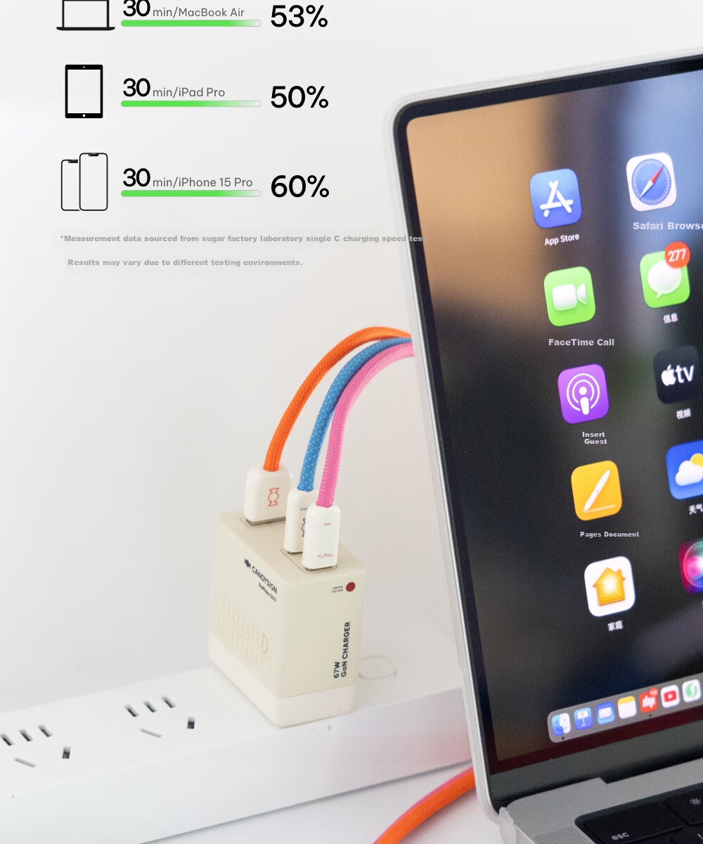 CANDYSIGN Sugar Factory Hard Candy Mini Electric Puzzle 120W Charging Station Accessory - Frog Stand 5