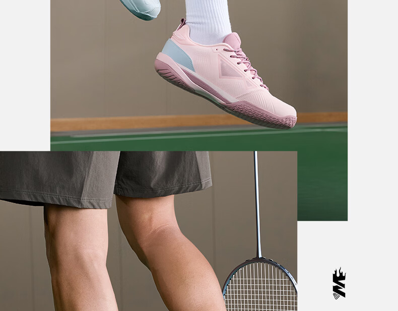 361° Men's Sports Badminton Shoes Winning PRO V2 Professional Shock Absorption Non-Slip Wear-Resistant Training Shoes 672624401-1 27