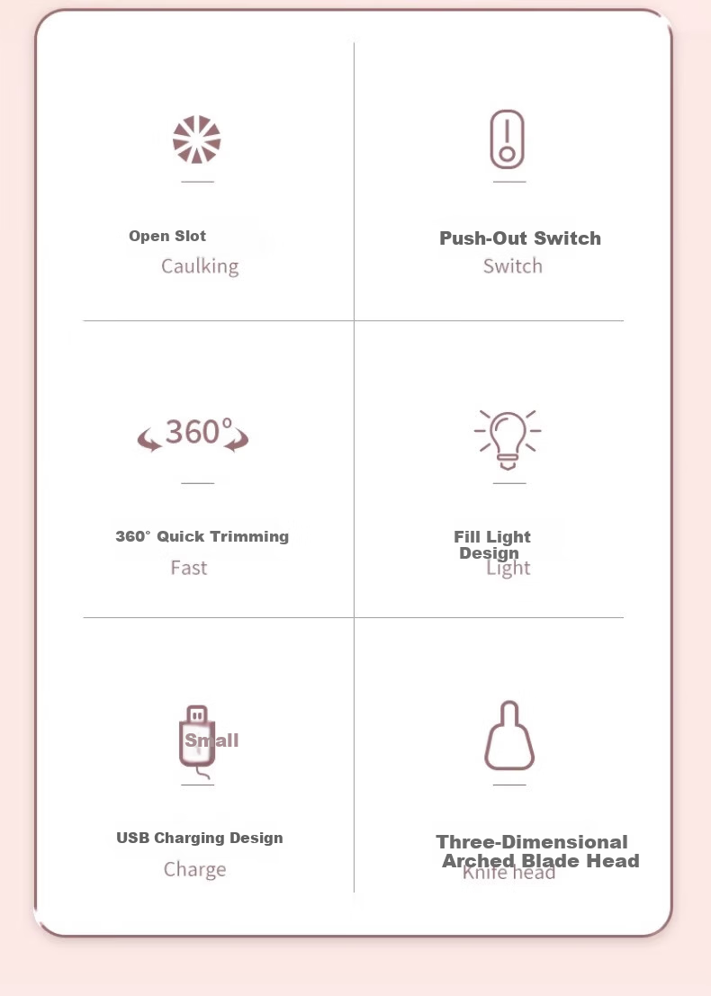 Sidomi Electric Eyebrow Trimmer 1pc Advanced Portable Eyebrow Groomer Safe Anti-Scratch Women’s Eyebrow Shaping Tool 2