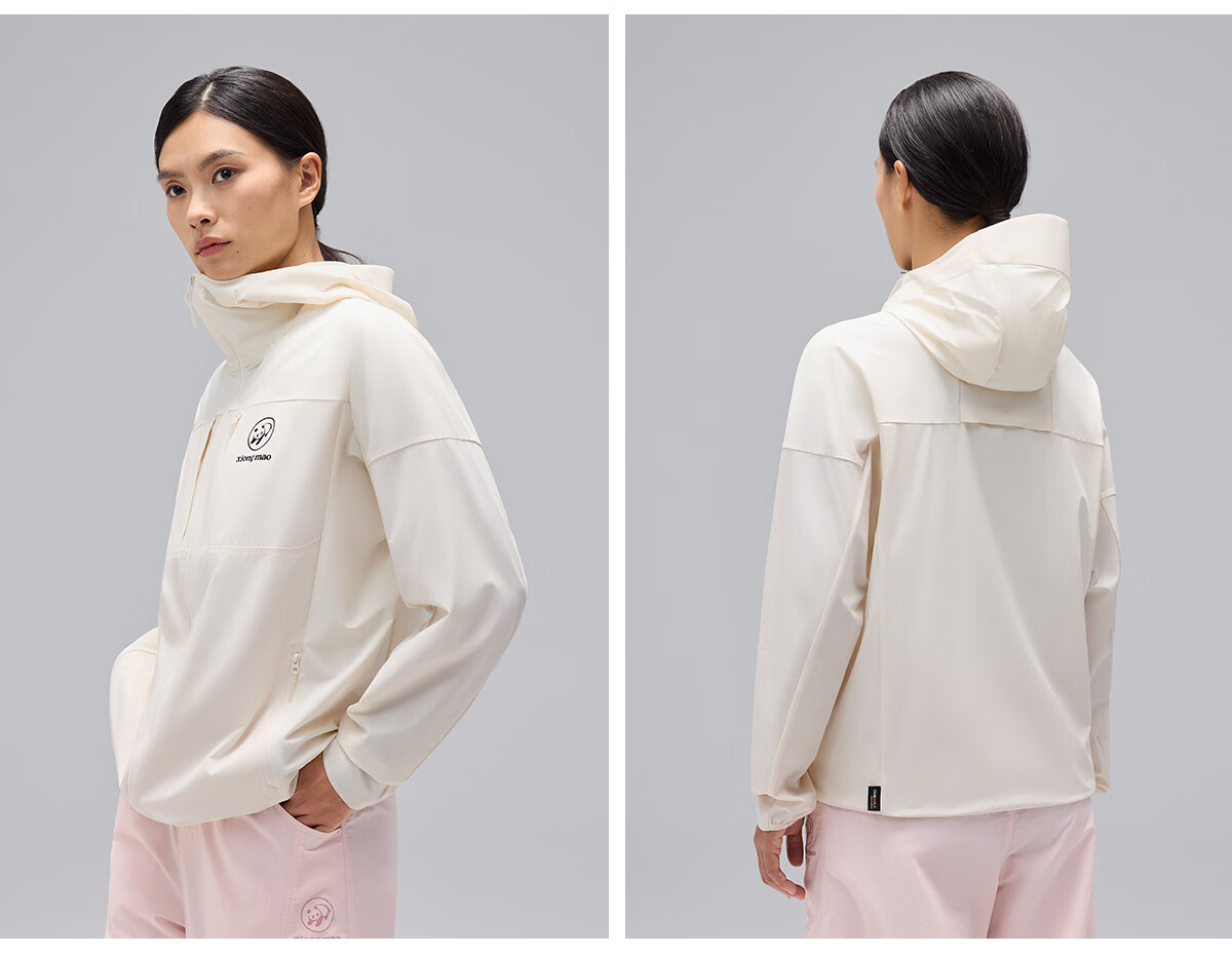 Xiongmao Liu Yifei Same Style [Dunke LT] Outdoor Soft Cordura Shell Jacket, Spring And Summer Windproof Wear-Resistant Coat for Men And Wome 28