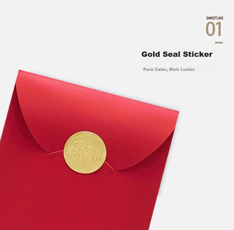 Qingwei Fu Character Red Envelopes 12-Pack Wedding Birthday Opening Ceremony Business Red Packets Glitter Paper Thousand Yuan Edition 6