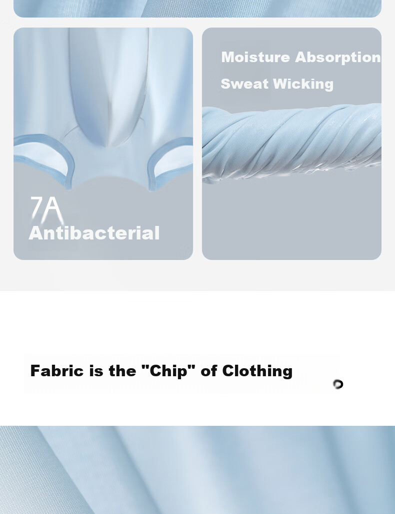 Etravel 7A Grade Antibacterial Disposable Men's Underwear Summer Ice Silk Boxer Travel Wash-Free Daily Use 3XL Size 3