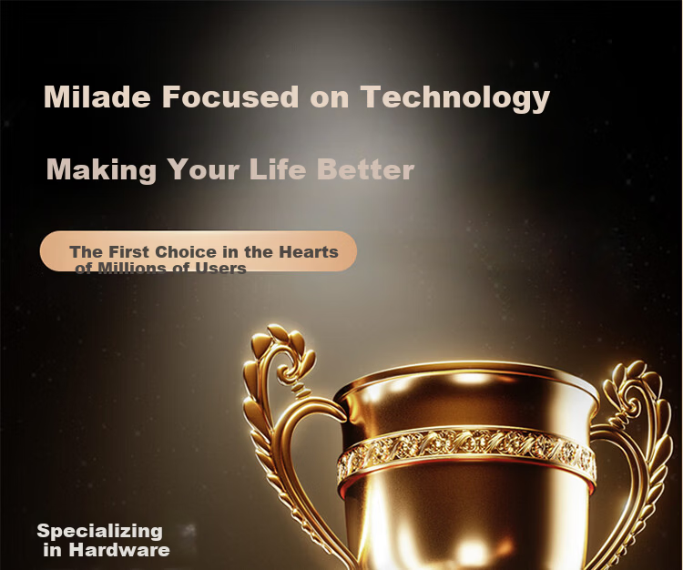 Milade [Top Model 2200G Wind Pressure] Industrial Turbo Ducted Fan Brushless Motor Powerful Blower Storm Fan 1