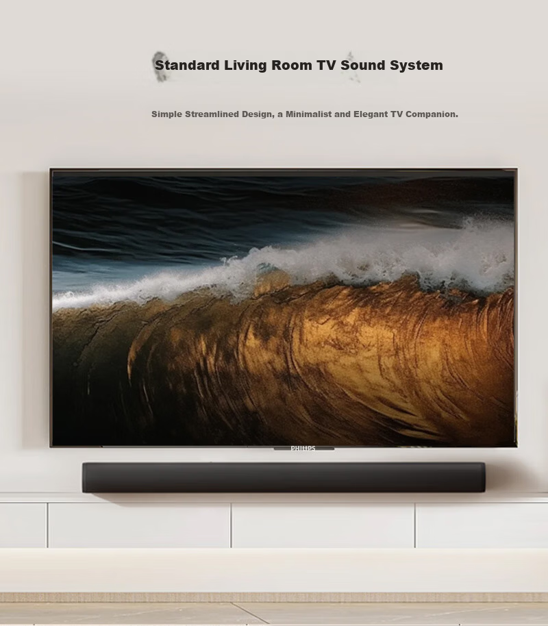 PHILIPS TAB5560/93 Smart Karaoke Soundbar TV Speaker Home Theater KTV Set Living Room Surround Wireless Bluetooth Speaker with Dual Microphones 2