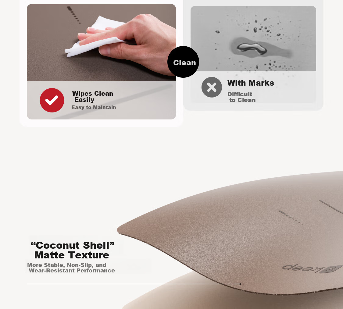 Keep Yoga Mat Fitness Mat Home Use 2025 New Professional Non-Slip Shock Absorption Natural Rubber Coconut Shell Mat Gravel Sand Color 5