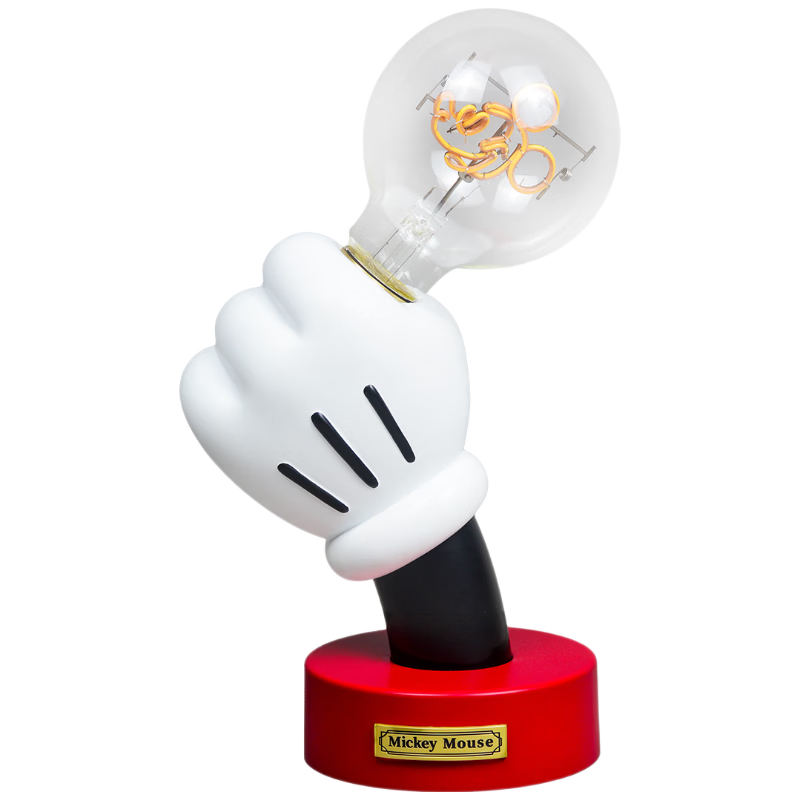 Disney SUNDAYHOME Mickey Mouse Desktop Lamp Figurine Trendy Toy Birthday Gift Housewarming Gift
