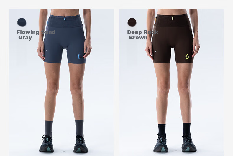 Feibit Kangaroo Pants 4.0 | Women's Running Compression Shorts Quick-Dry Breathable Moisture-Wicking Marathon Summer Shorts 10