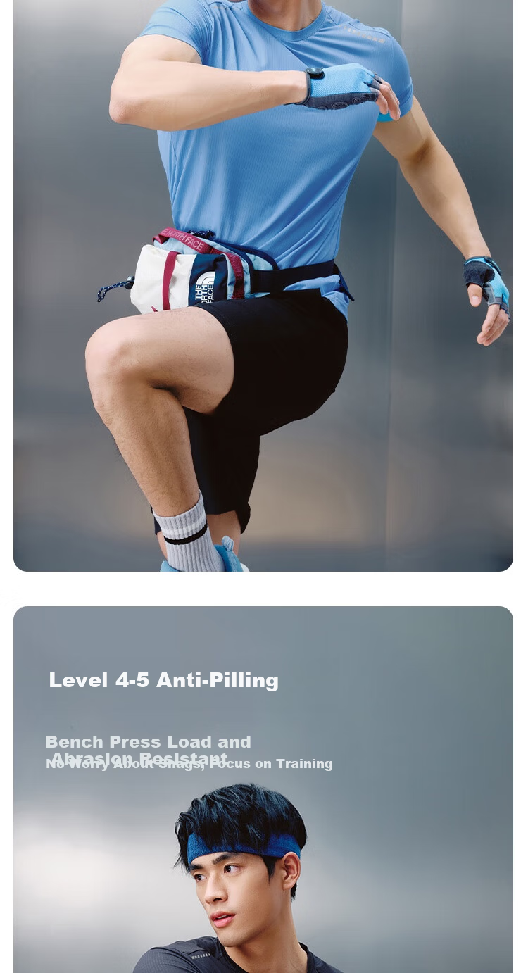 JD Jingzao Spring Summer Men's Cooling Short Sleeve Fitness Running Quick-Dry Training Suzhou Super Customized Sports T-Shirt Black 3XL 9