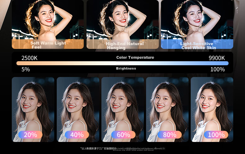 Kerunle RGB Handheld LED Full-Color Fill Light Stick Portable Adjustable Color Temperature Professional Video Photography Soft Light Outdoor Night Scene Light Stick 13