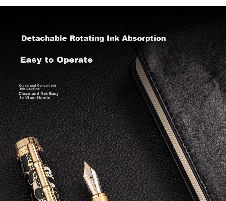 HERO Premium Collector Fountain Pen, 18K High-End Gold Pen, Signature Pen, 1911/Xin Hai 100th Anniversary Commemorative Pen, High-End Gift, Light Luxury Mid-Autumn Festival And National Day Birthday Present 11