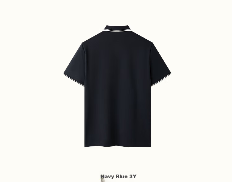 HLA Hailan Home Men's Short Sleeve Polo Shirt 26 Year of the Horse Series Summer Cool Collar Short Sleeve 8