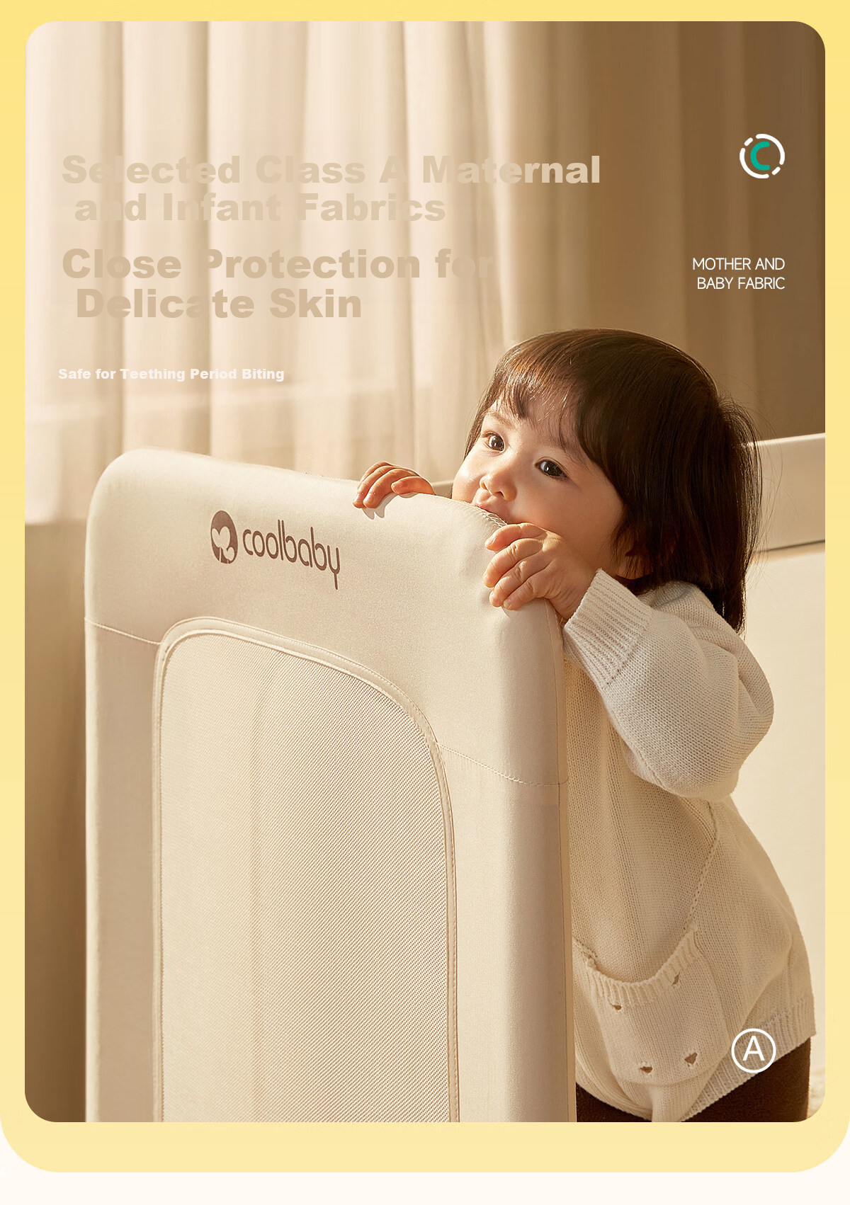 Coolbaby 4D Fiber Washable Patchwork Mattress for Baby and Adult (200*60cm) 7