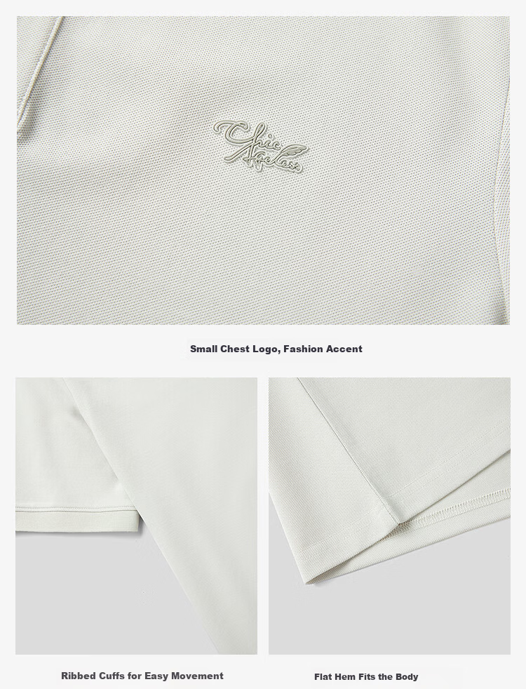 HLA Heilan Home Short Sleeve Polo 26 Light Business Chic Ageless Series Men's Summer Short Sleeve 13