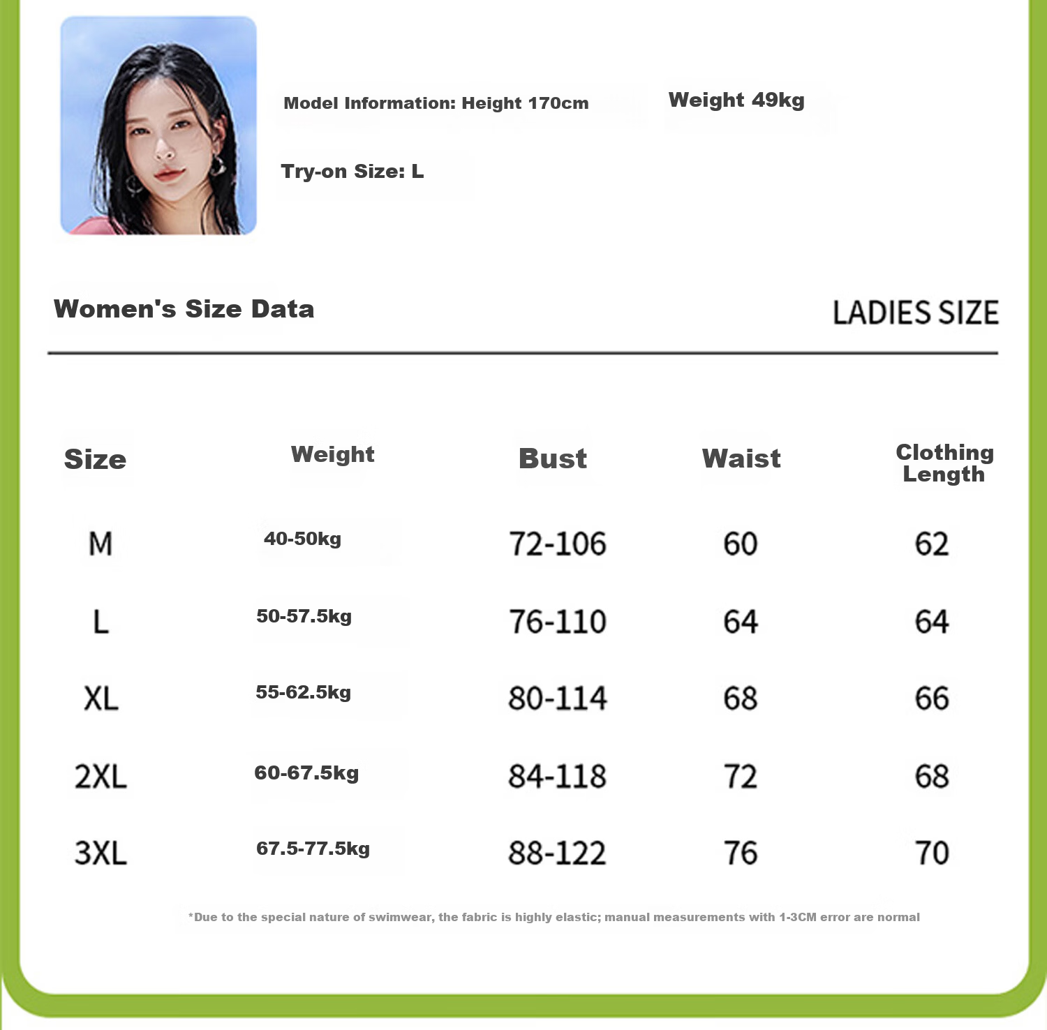 Xtep Women's Slimming Tummy Control One-Piece Conservative Swimsuit, Student Style, Small Bust Push-Up, Plus Size Sports Vacation Hot Spring Swimwear 15