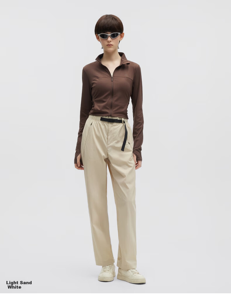 Jiao Nei Liang Pi 503Cool Pro Tapered Quick-Dry Women's Sports Pants Summer Slimming Sun Protection Casual Workwear 14