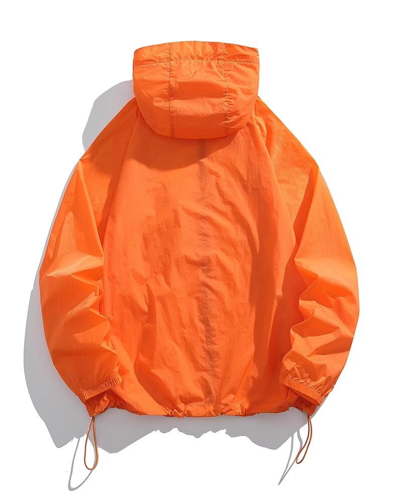 :CHOCOOLATE IT Unisex Couple Summer New Ice Silk Quick-Dry UV Protection Skin Jacket White S 16