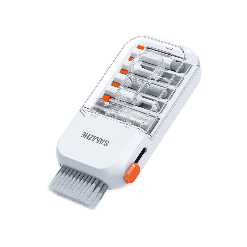 Sanze 14-in-1 Cleaning Kit Keyboard Brush Computer Cleaning Set Dust Removal for Camera Bluetooth Earphone Port Mobile Phone Screen Speaker BQT-03