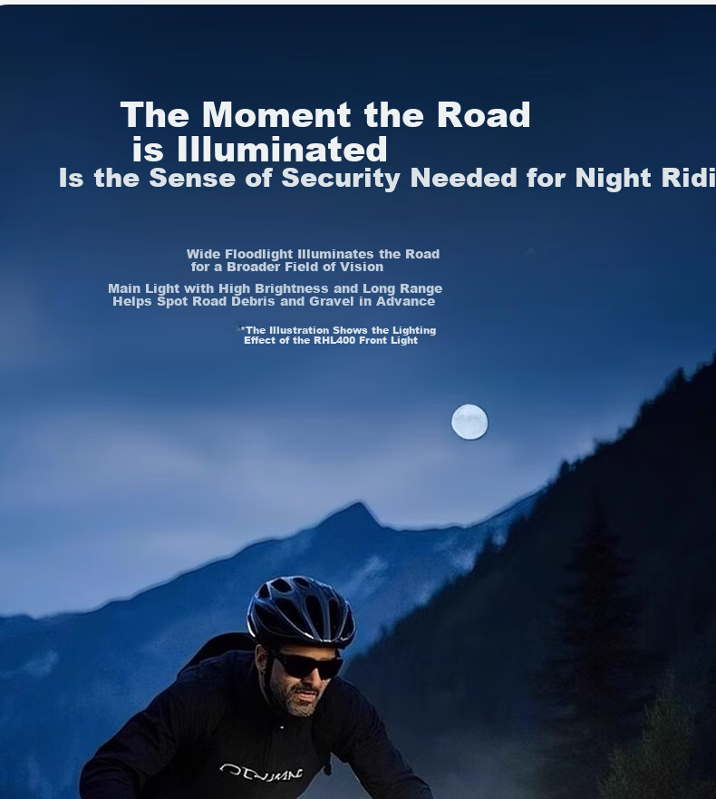 Forever Bicycle Night Riding Front Light Mountain Bike Riding Headlight Road Bike Night Light Super Bright Strong Light Digital Display Model 4