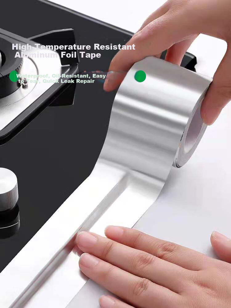 Qinghua Kitchen Oil-Proof Sticker, Tile Gap Filler Strip, Sink And Stove Edge Sealing Strip, Gutter Filling Strip, Silver, 8mm*600cm 2