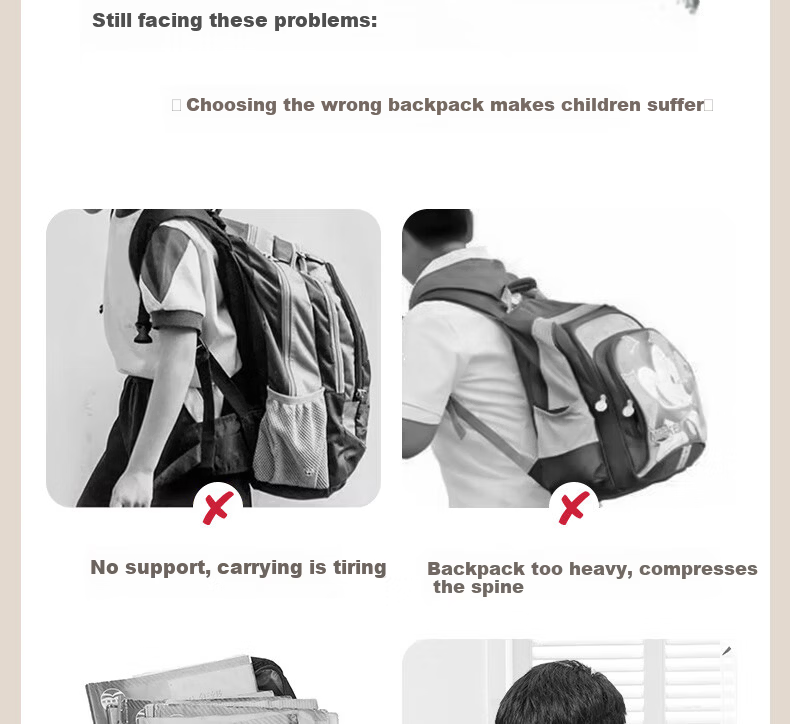 FUTURE STAR Large Capacity Lightweight Middle School Backpack Girls Ergonomic Casual Primary School Boys Shoulder Bag Mauve Pink 3