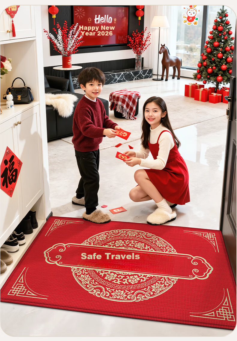 Da Jiang Peaceful Entry Door Mat 2026 New Arrival Entrance Floor Mat 90x150cm 4