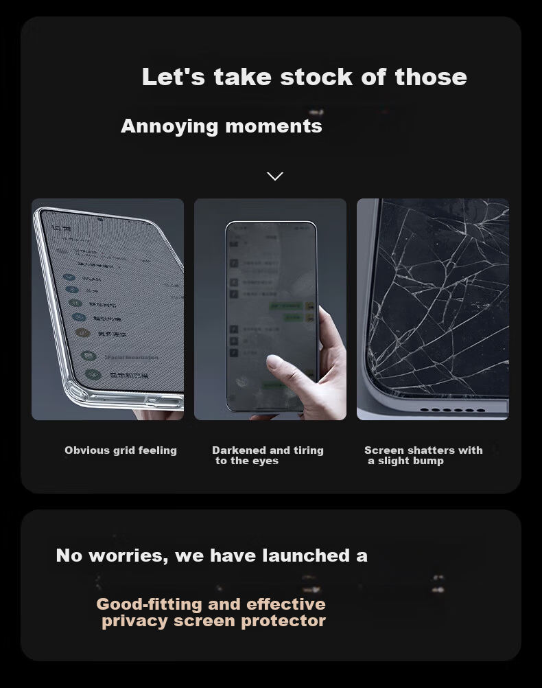 DIVI [One-Touch Adhesion] Privacy Screen Protector for Huawei Mate80/Mate80 Pro, Anti-Peeping, No Black Edges, Anti-Fingerprint, Non-Tempered Privacy Film, Bubble-Free Quick Application 4