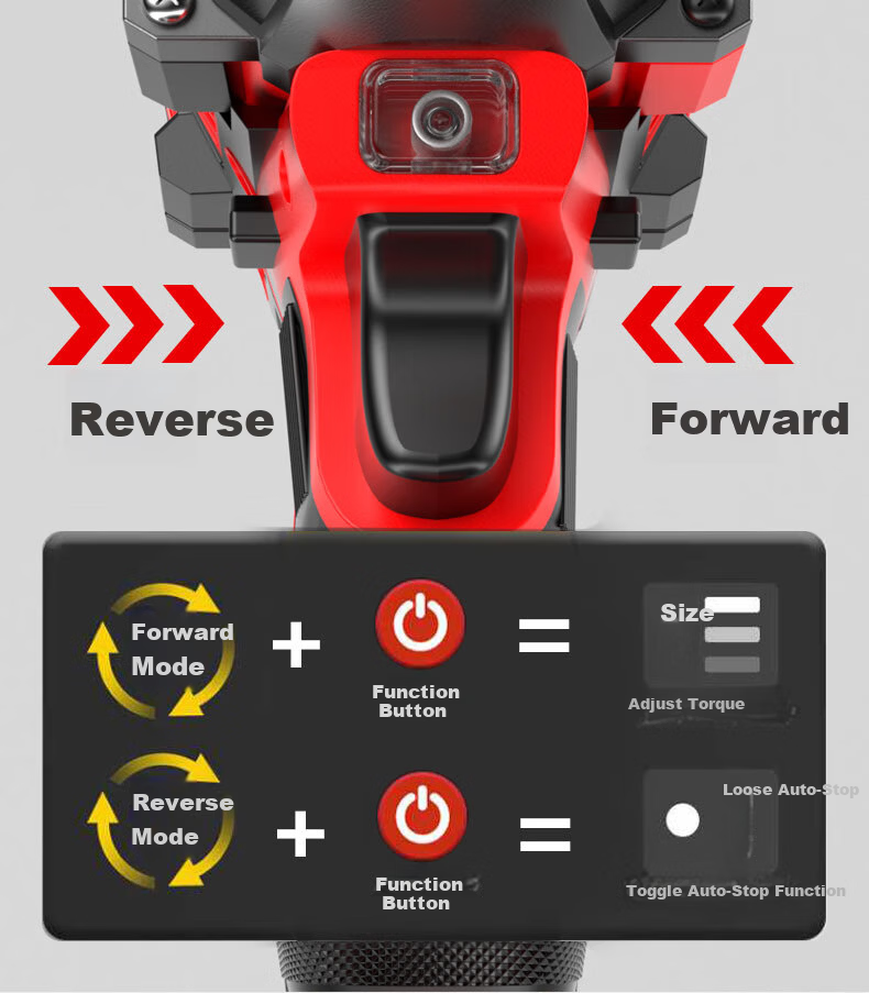 Guangchen Electric Wrench High Torque Impact Lithium Battery Wrench Air Impact Wrench Scaffold Foot Automotive Repair Socket Set Power Tools 27
