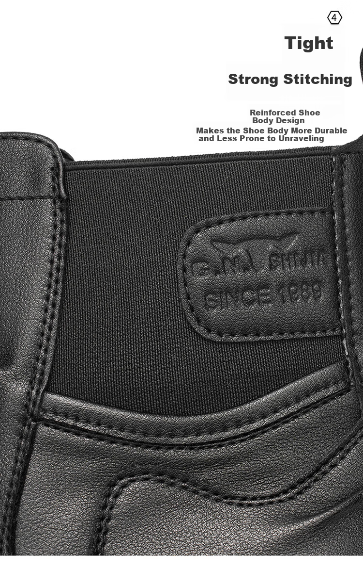 Bull Family [Zhang Ruoyun Same Style] Martin Boots Men 2026 Autumn Winter New Casual Leather Boots Couple Versatile Chelsea Boots 32