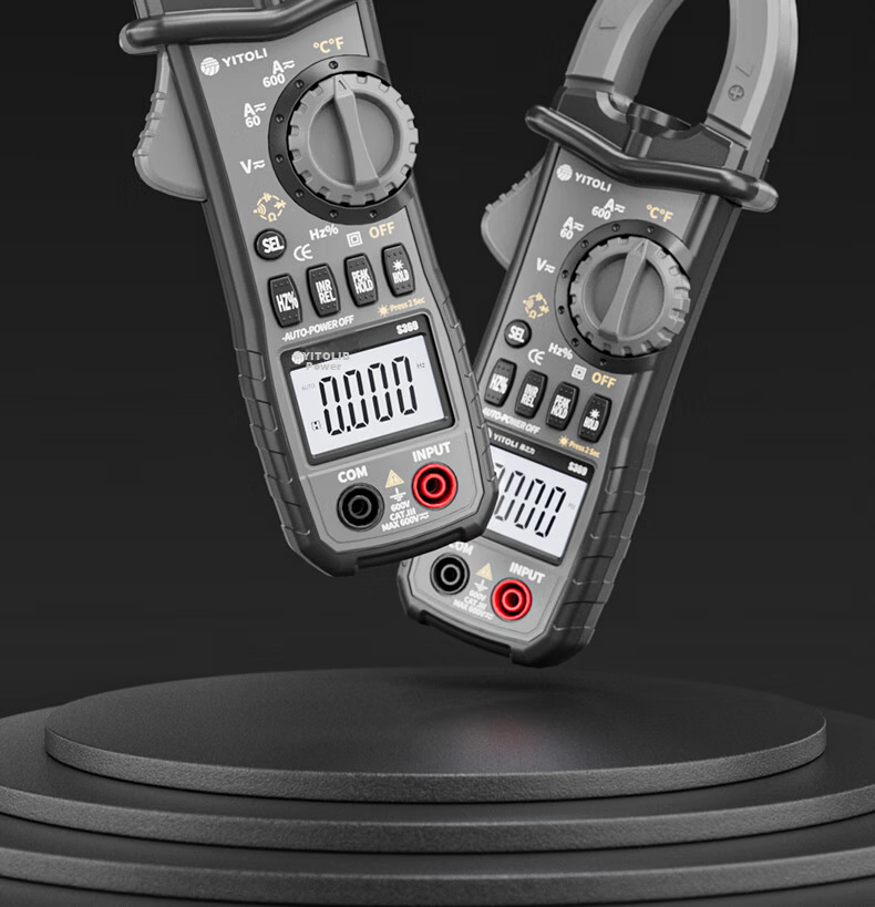 Yizhil S369 Digital Clamp Meter Clamp Multimeter High Precision DC Clamp Ammeter Smart Universal Current Meter 1