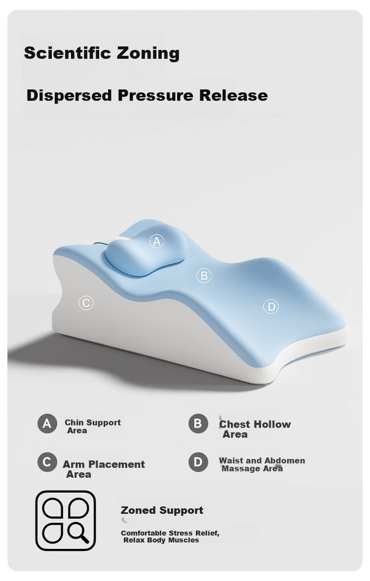 Jingmao Prone Sleeping Pillow Backrest Cushion Large Bed Headrest Home Multifunctional Couple Pillow 2