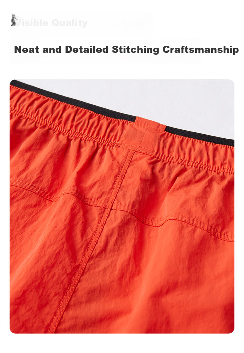 Jeanswest Men's Outdoor Sports Shorts Summer Casual Mid-Length Loose Ice-Feel Five-Point Pants Father's Day Gift 4