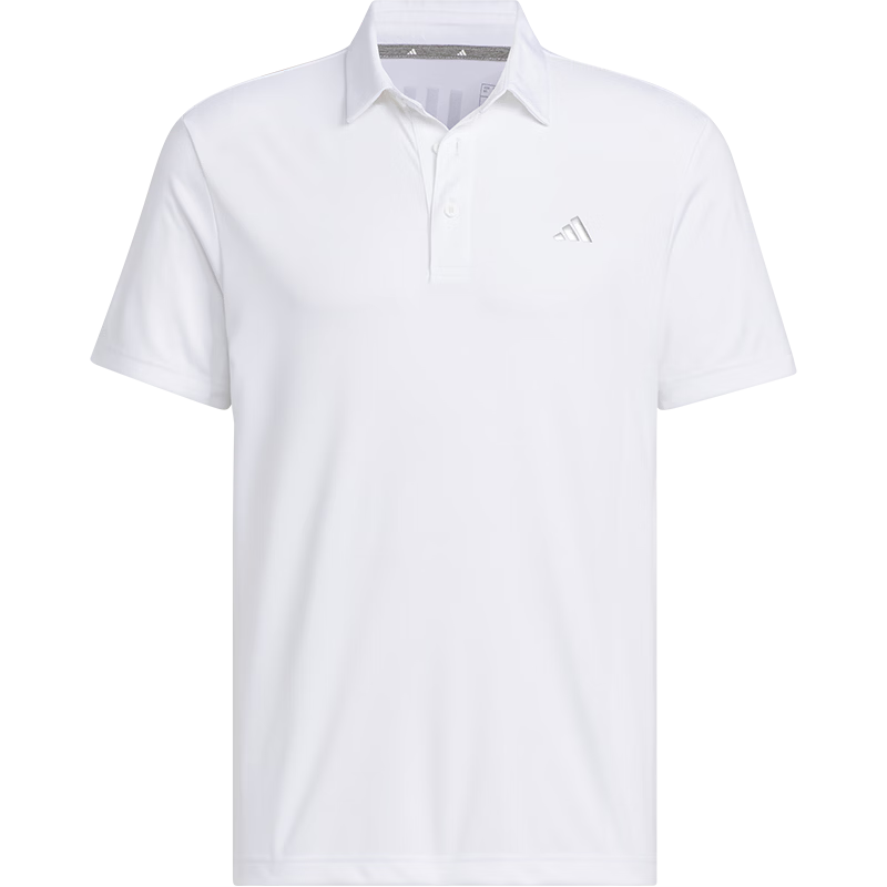 Adidas Men's Summer New Quick-Dry Short Sleeve Polo Shirt Business Golf Collar Casual Sports Training Top
