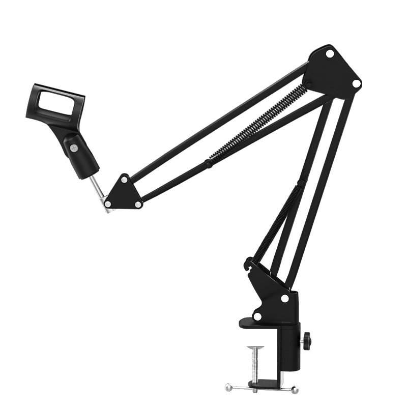 NINTAUS HY-NB35 Microphone Stand Desktop Mic Holder Recording Broadcast Live Streaming Handheld Mic Boom Arm Foldable Stand