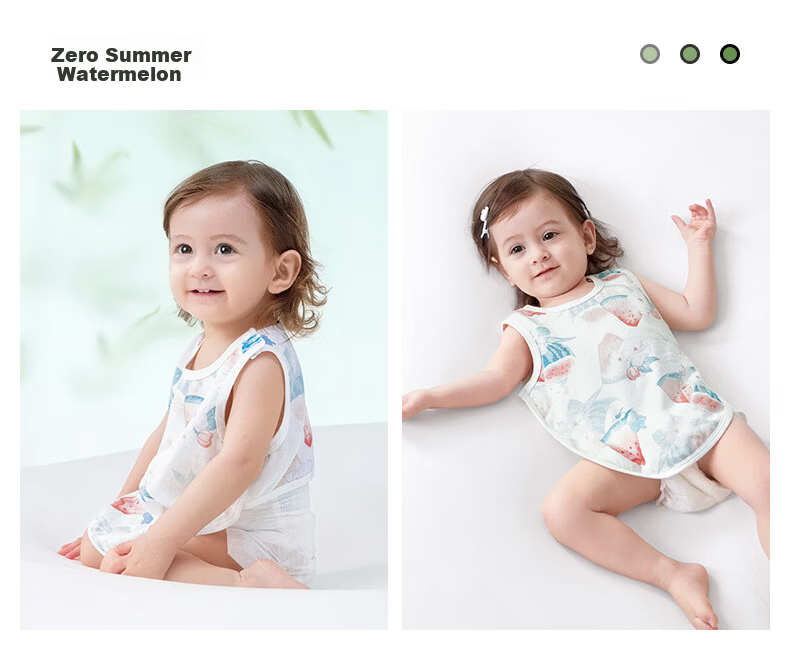 Betis Baby Belly Protector Summer Infant Bellyband Newborn Vest Gauze Clothes Cold Prevention Device 22