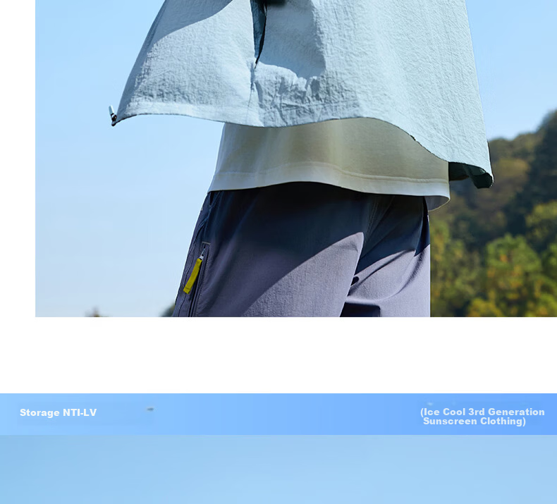 361° Men's Sunscreen Jacket Spring Summer UPF100+ Sports Outdoor Stand Collar Cooling Quick-Dry Coat 652624611-3 23