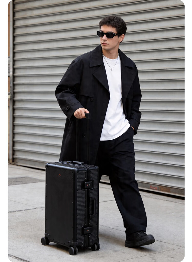 JD Jingzao Carbon Fiber 3K Pattern 24-inch Luggage 2026 New Large Capacity Durable High-Value Trolley Case 10