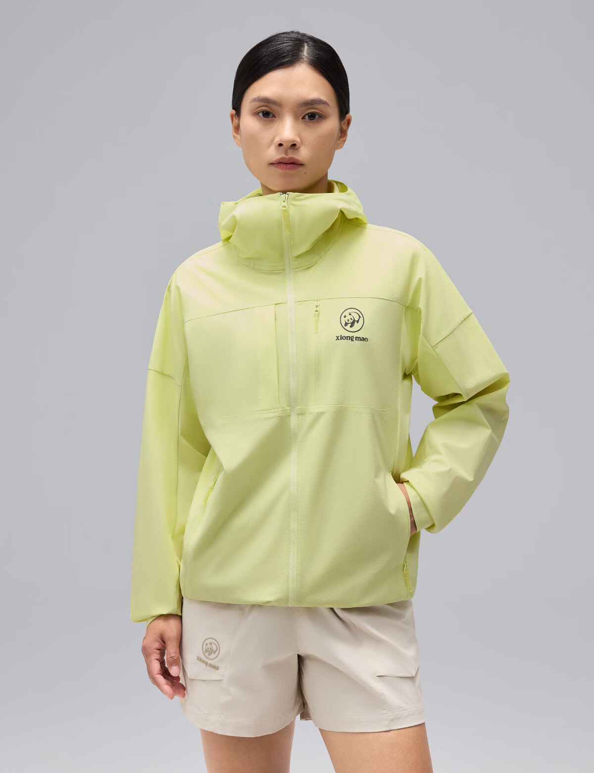 Xiongmao Liu Yifei Same Style [Dunke LT] Outdoor Soft Cordura Shell Jacket, Spring And Summer Windproof Wear-Resistant Coat for Men And Wome 29