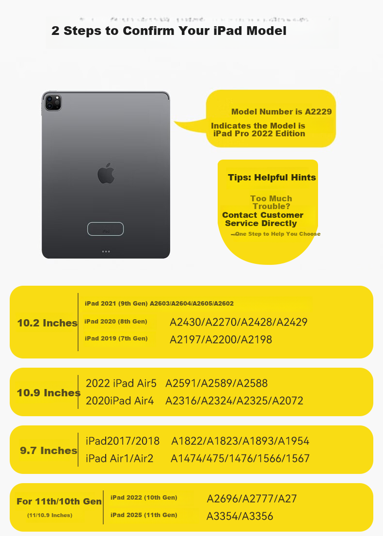 Suoying [Magnetic Detachable] Apple iPad Paper-like Screen Protector for Air 8/7/6 M4/3 Chip 11-inch 2026/25/24 Matte Writing and Drawing Tablet Protective Film 1