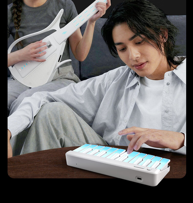 Enya [Ju Jingyi's Choice] CyberG Acoustic-Electric Guitar, Auto-Tune Beginner Smart Guitar 14