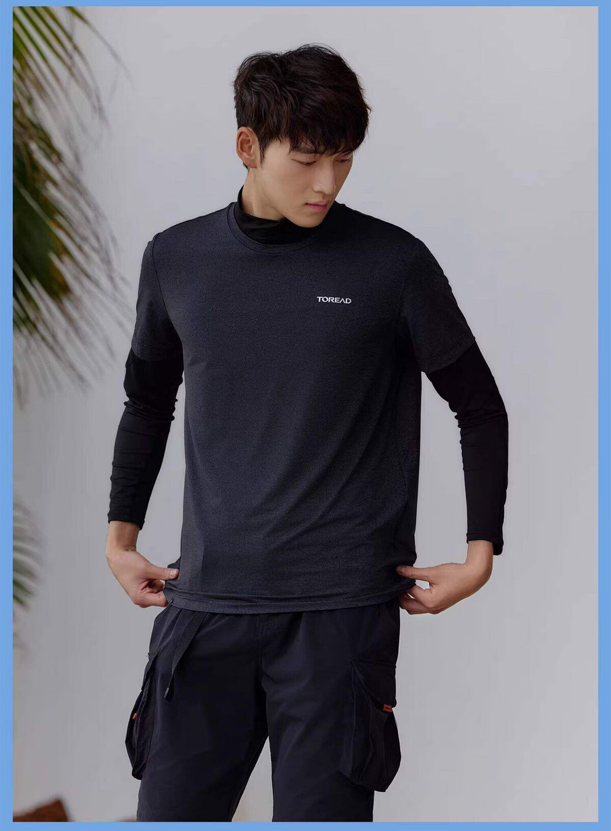 TOREAD Quick-Dry T-Shirt 26 Spring Summer New Couple Breathable Short Sleeve Sun Protection Round Neck Stretch Sports Top TAJJBO81754 18