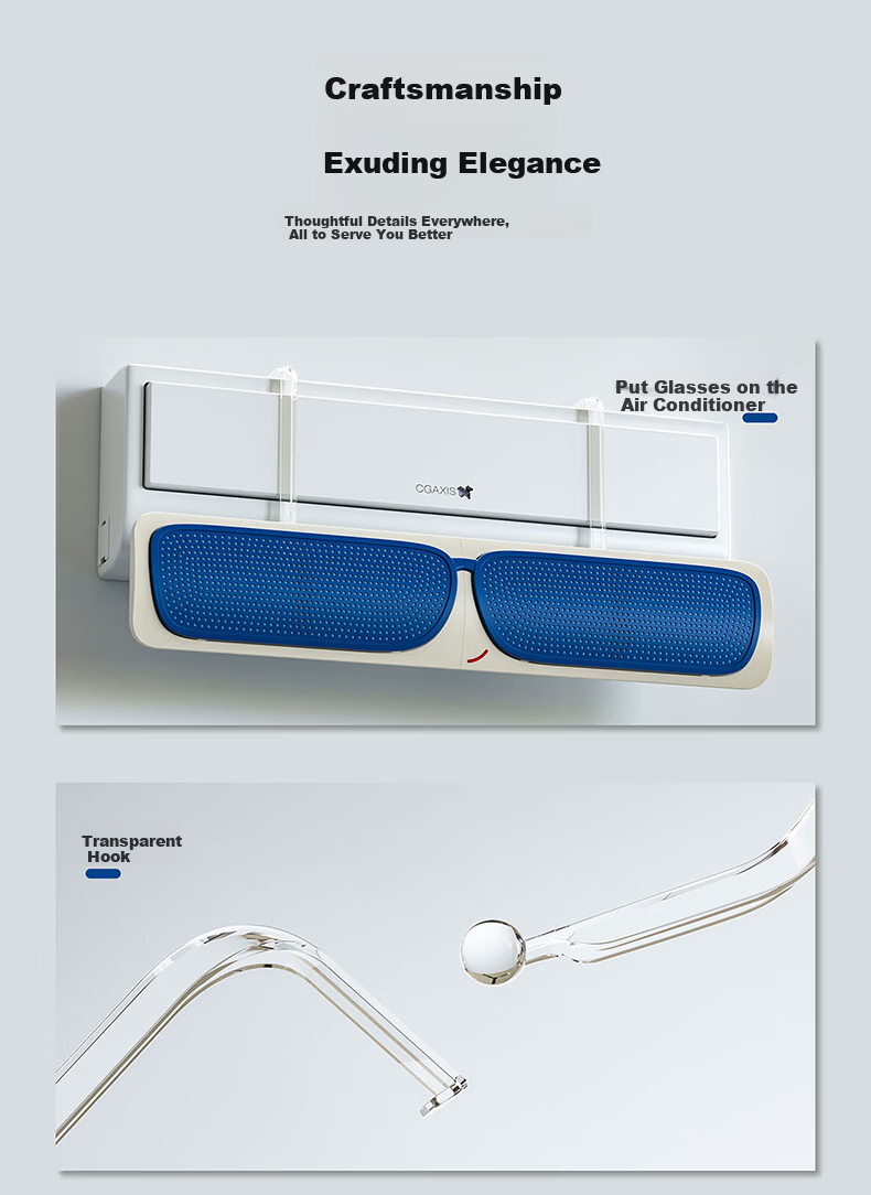 Naxiannv Air Conditioner Wind Deflector, Patented Design with Exclusive Color Scheme, Mirror Series, Blue, 90cm NG-3 12