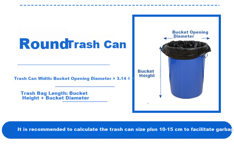 Lide Black Flat Garbage Bags 120x140cm 20pcs Double-Sided 7-Layer Extra Thick Large Size for Property and Construction Waste 5