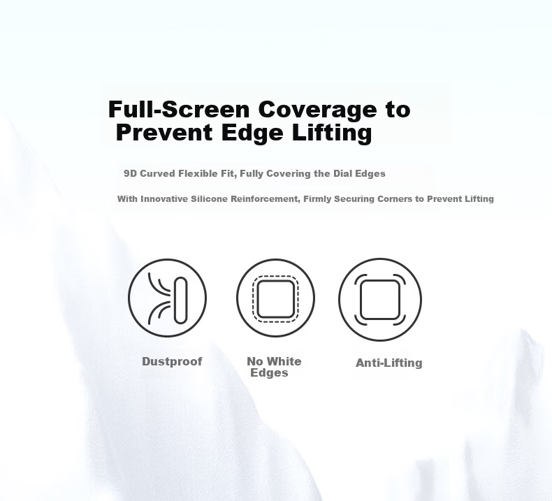 UGREEN Apple Watch Screen Protector Compatible with SE2/S9/S8/S7/S6/S5/S4 45mm Full Coverage Hydrogel Soft Film 8