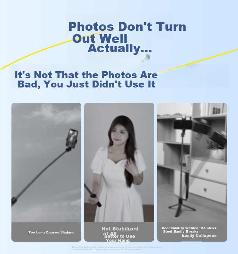 Shuotu [Smart Zoom] Selfie Stick Tripod, Portable Phone Stand, Travel Essential, Handheld Anti-Shake, 360-Degree Rotation, Concert Shooting, Douyin Live Streaming Floor Stand 2